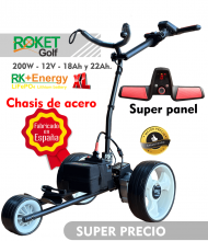 Carro de golf elctrico ROKET RK7-CP CON BATERA